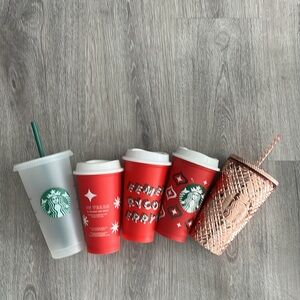 COPY - Various Starbucks cups